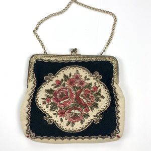 Floral Purse Wristlet